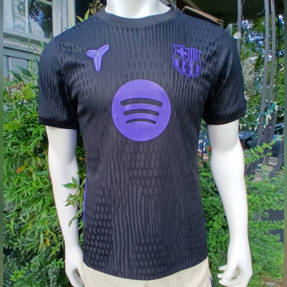 FC Barcelona x Kobe Bryant Pre-Match away Shirt 25/26 LAMINE YAMAL #10🔥⚽️ - Picture 1 of 4